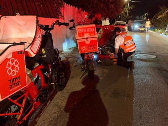 בן 26 שנסע בקלנועית נפצע קשה בתאונה בנתניה