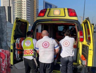 שני פצועים כתוצאה מתאונת עבודה בנתניה