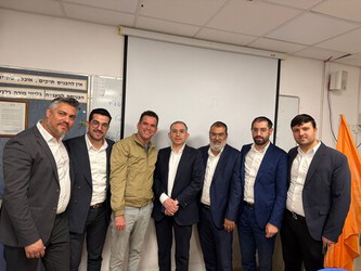 מנכ״ל משרד הפנים סייר בנתניה ונפגש עם ראש העיר