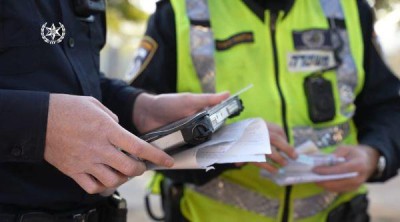 עשרות דוחו"ת במבצע אכיפת תנועה בכפר יונה