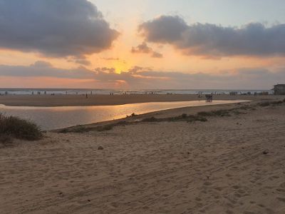 חולה קורונה עוכב על ידי המשטרה לאחר שגלש בחוף פולג