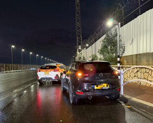 הולכת רגל נפגעה מרכב בצומת השרון
