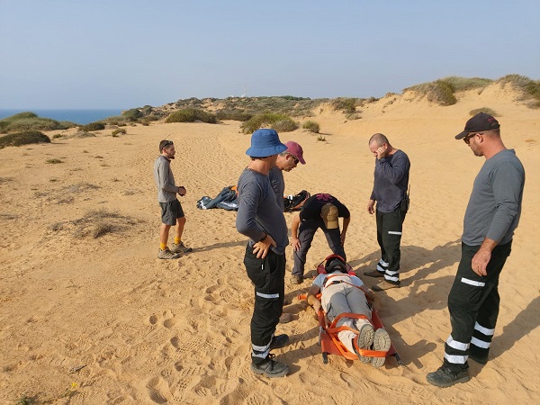 חדשות מקומיות - צנחן נפצע בינוני בתאונת צניחה בסמוך לוינגייט 