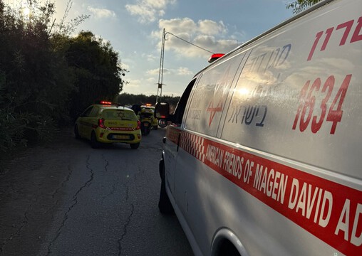  בן 15 התהפך עם טרקטורון סמוך לכפר ויתקין, מצבו קשה