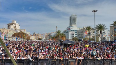 מעל 10,000 משתתפים בחגיגות פורים בנתניה