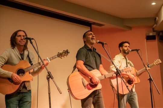  מפגש מוזיקלי מרגש עם משפחת בנאי במדיה טק