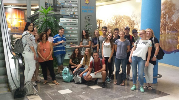 משלחת מדורטומנד בנתניה משלחת תלמידים מדורטומנד בגרמניה לנתניה