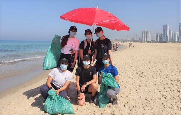 סיירת ניקיון צה"לית בנתניה סיירת ניקיון צה"לית בחוף פולג