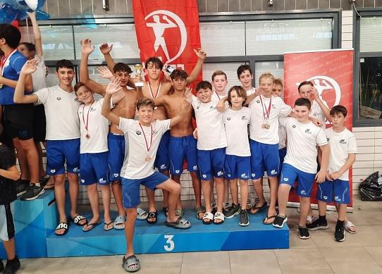 ספורט נוער - הישג היסטורי למועדון השחייה הפועל אולימפ נתניה