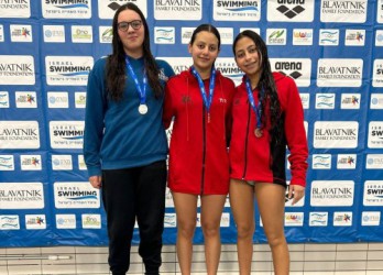 מדליית כסף לשחיינית רבקה אנדרוביץ באליפות השחייה הארצית