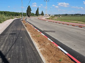 שביל אופניים חדש בעמק חפר בהשקעה של 6.8 מיליון שקלים